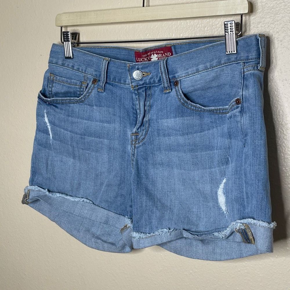 Lucky Brand Beachcomber Short Womens 29 Denim Cut Off Shorts - Picture 2 of 9